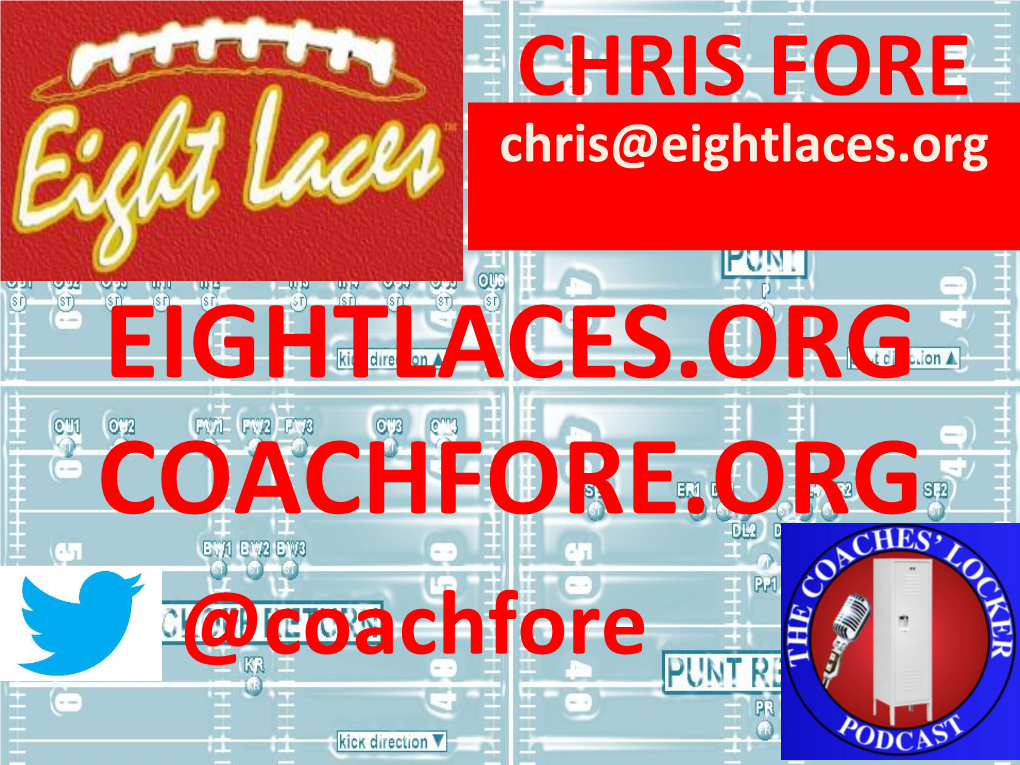 CHRIS FORE @Coachfore