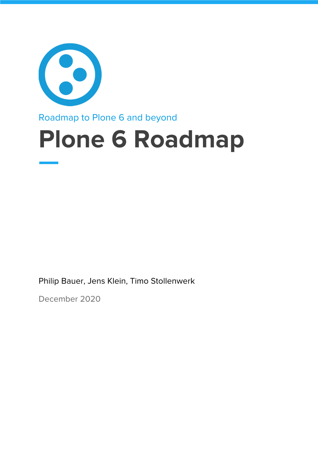 Plone 6 Roadmap