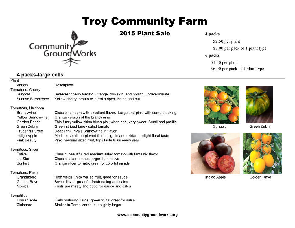 Troy Community Farm