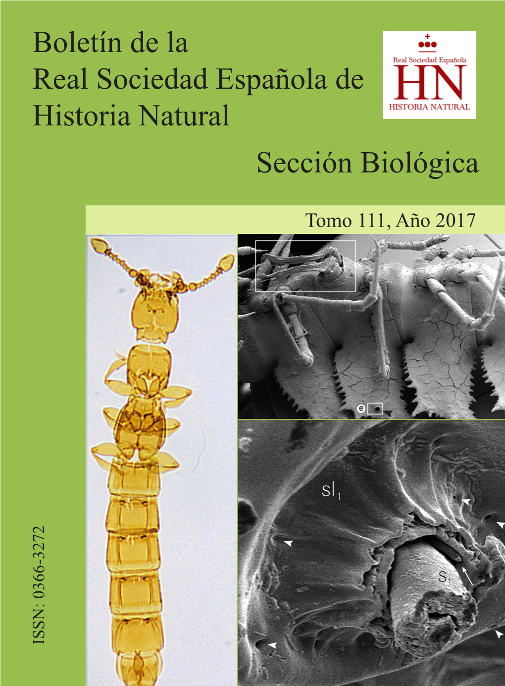 Boletín De La Real Sociedad Española De Historia Natural Sección Biológica