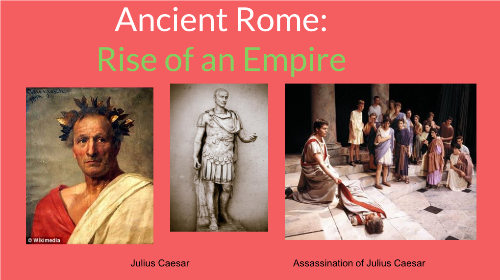 Ancient Rome: Rise of an Empire