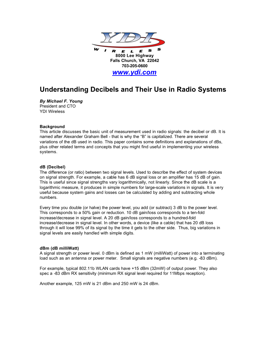 Understanding Db