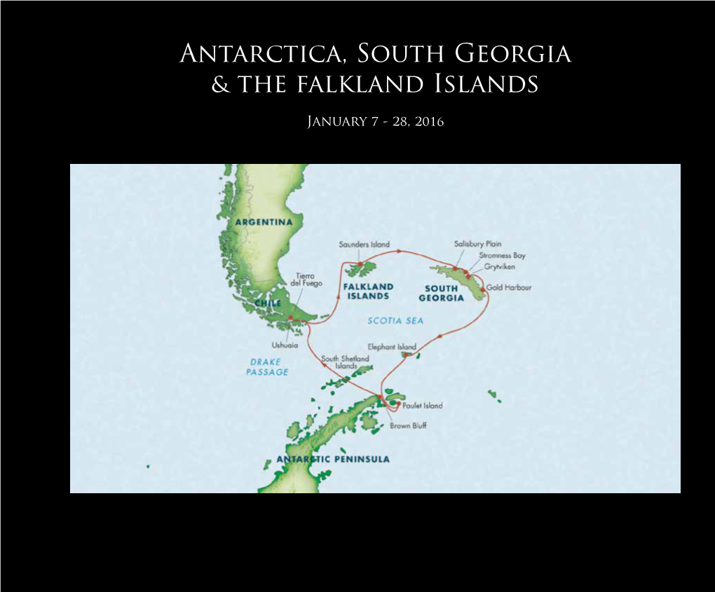 Antarctica, South Georgia & the Falkland Islands