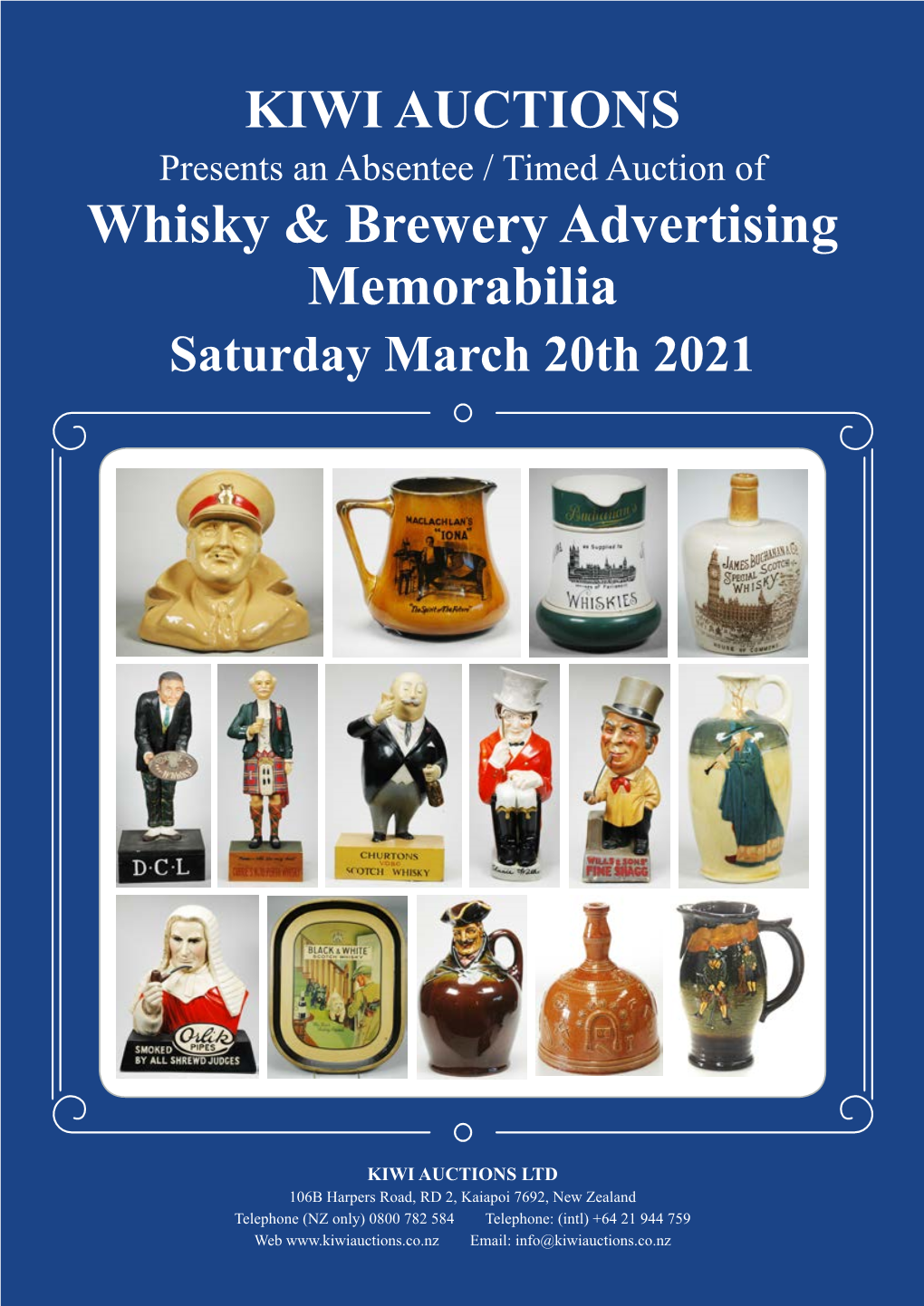Whisky & Brewery Advertising Memorabilia