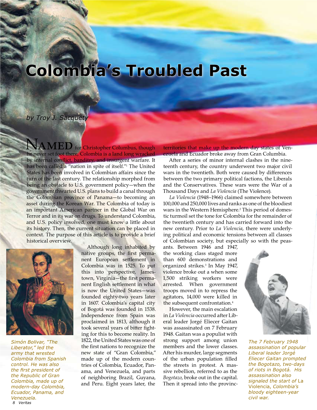 Colombia's Troubled Past