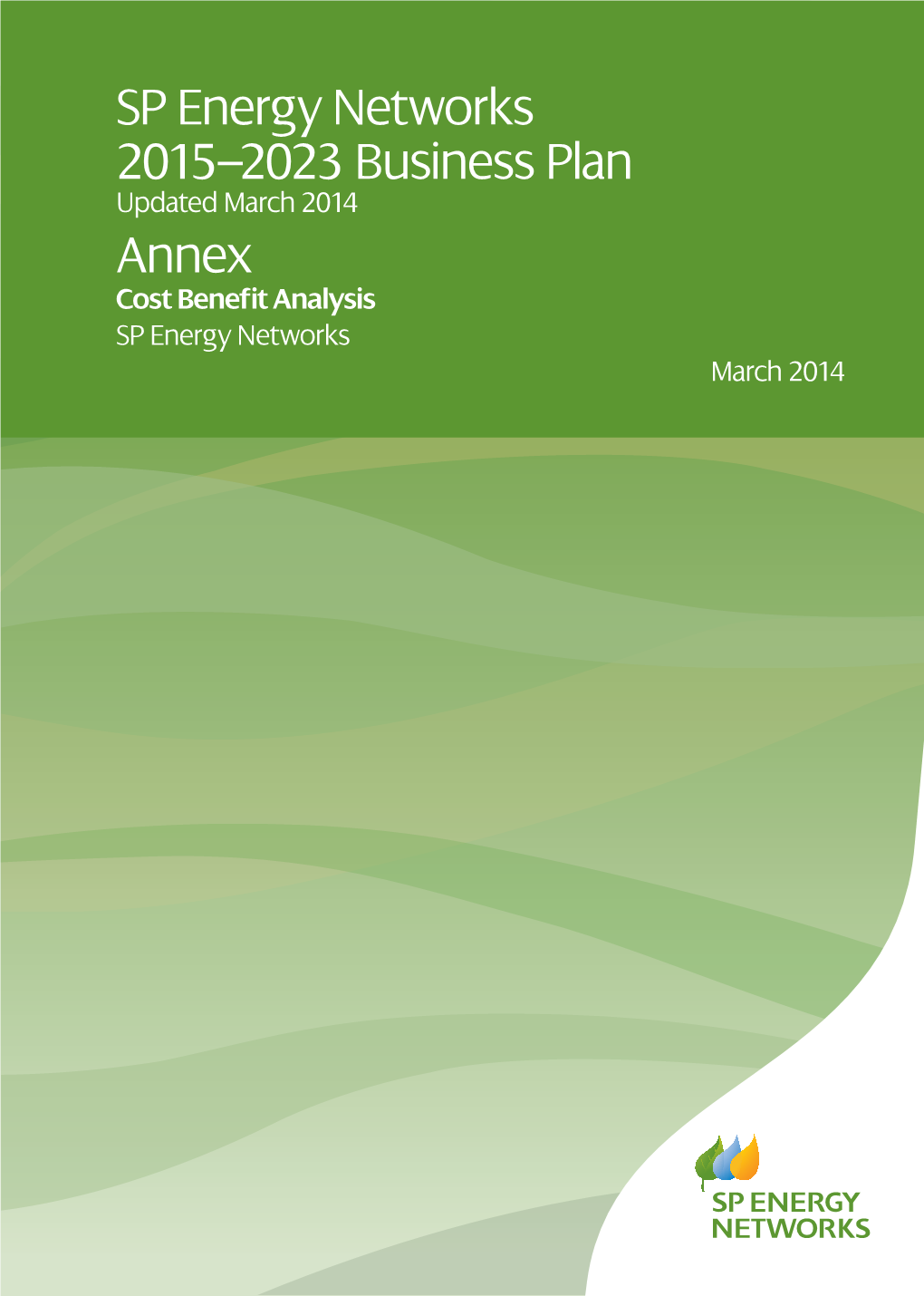 SP Energy Networks 2015–2023 Business Plan Annex