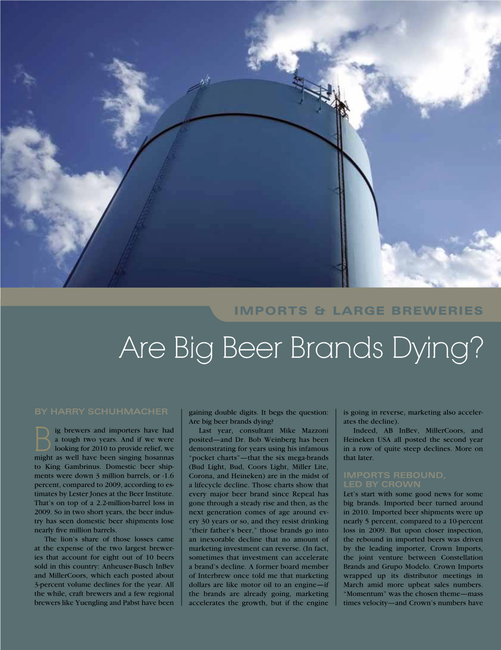Are Big Beer Brands Dying?