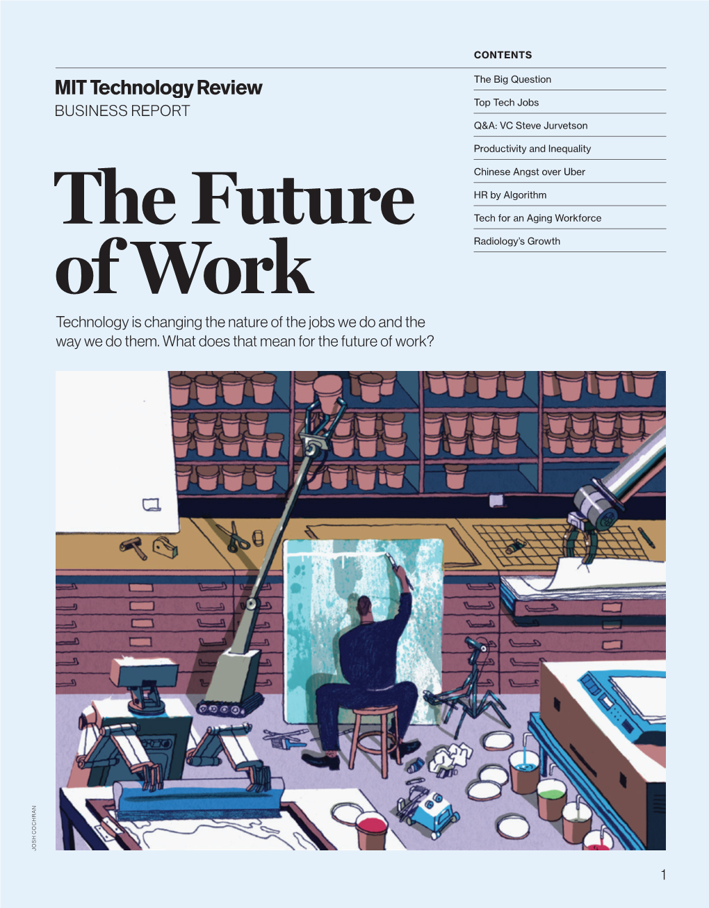 The Future of Work, MIT Technology Review, Business Report (2015)