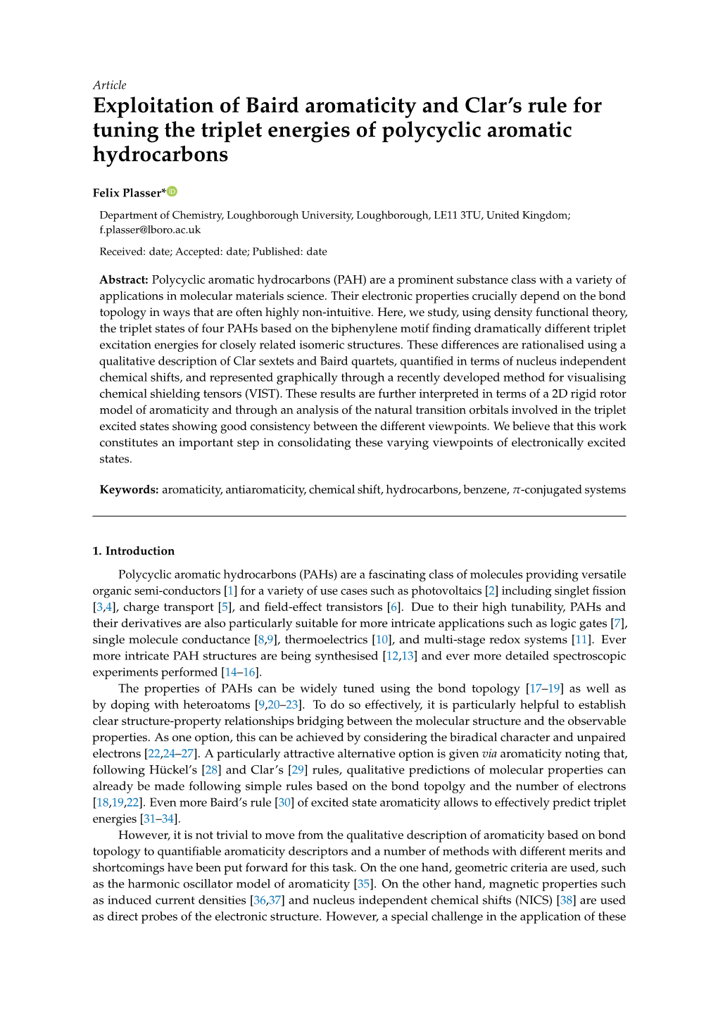 Exploitation of Baird Aromaticity and Clar's Rule for Tuning the Triplet Energies of Polycyclic Aromatic Hydrocarbons