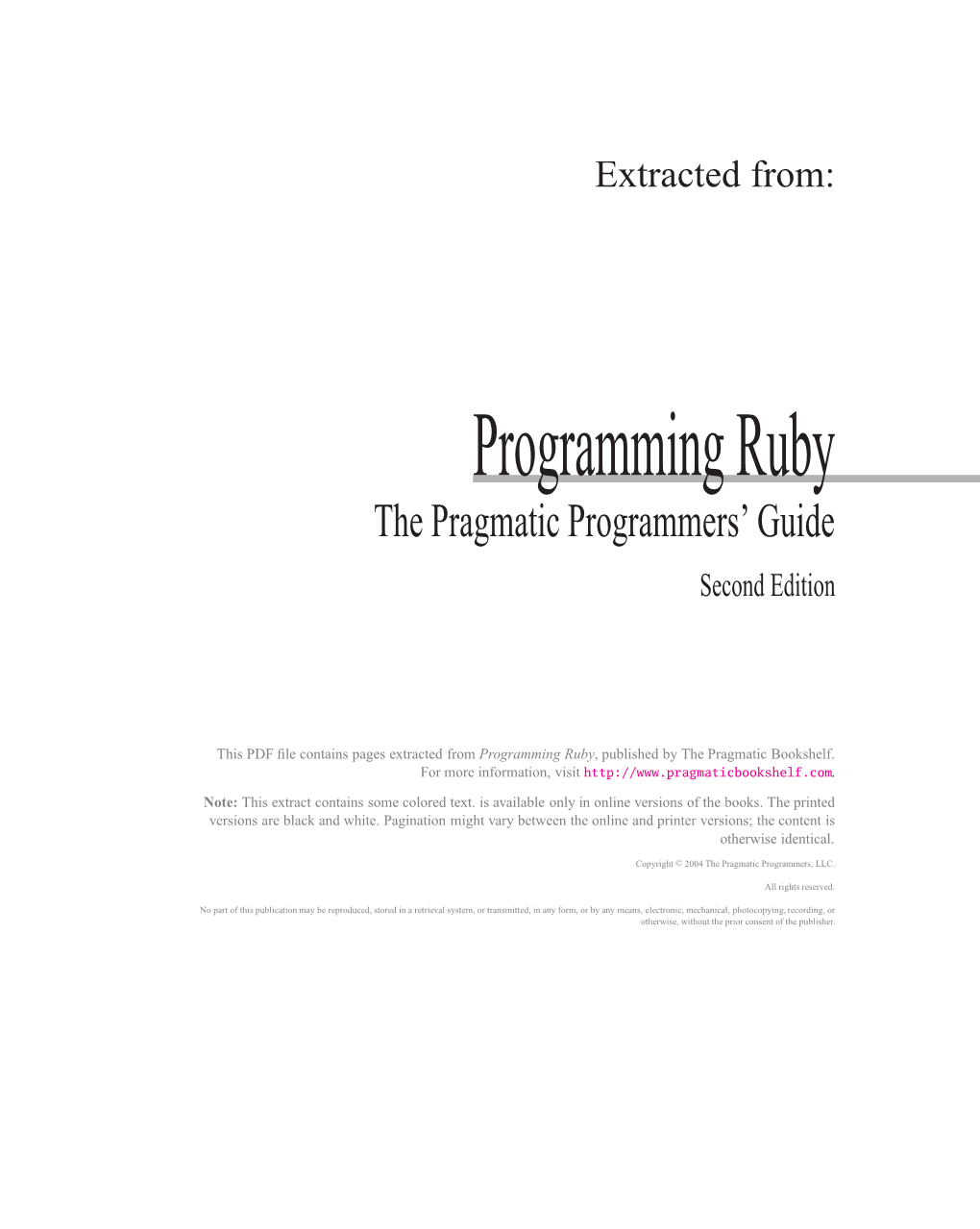 Package Management with Rubygems