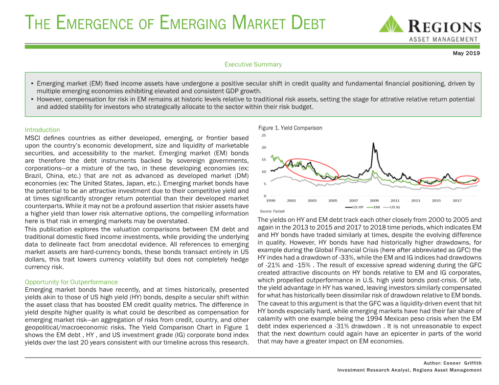 The Emergence of Emerging Market Debt