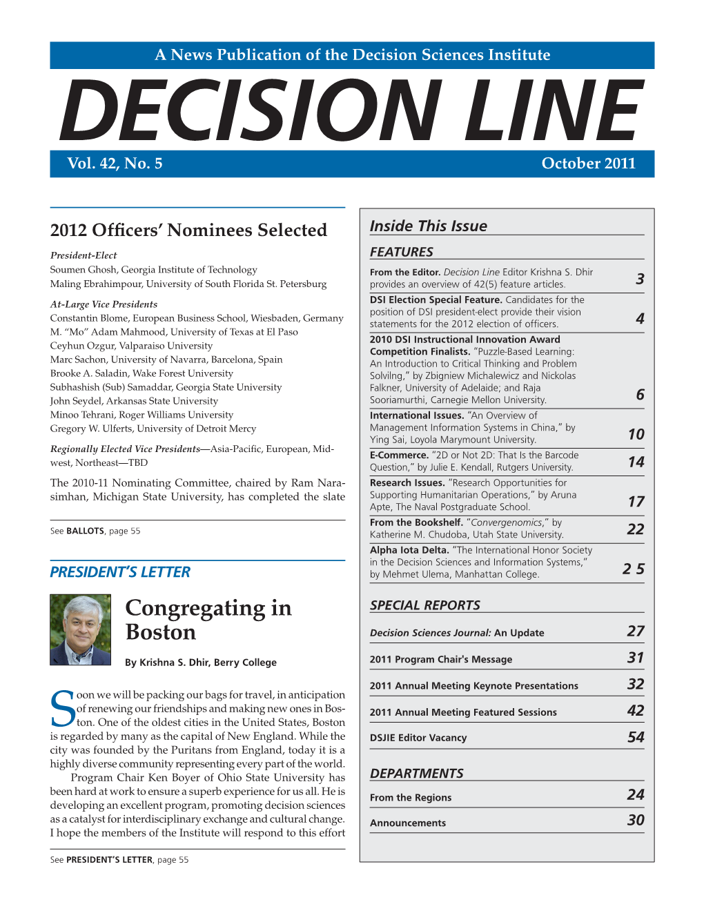 DECISION LINE Vol