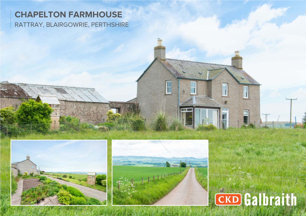 Chapelton Farmhouse Rattray, Blairgowrie, Perthshire