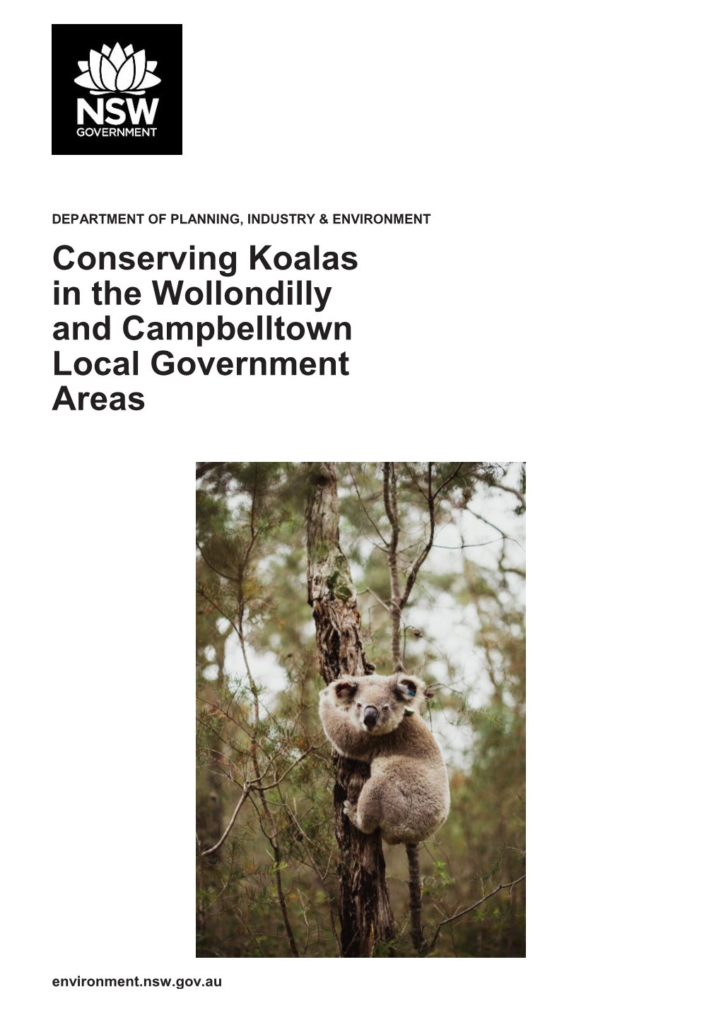Conserving Koalas in the Wollondilly and Campbelltown Local Government Areas