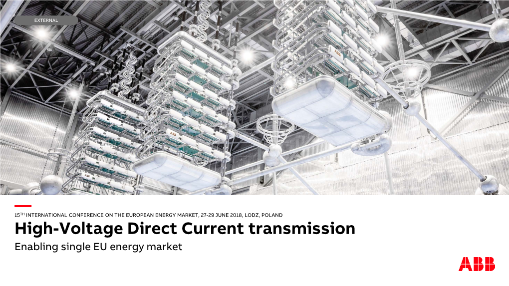 HVDC Electricity Transmission Lines