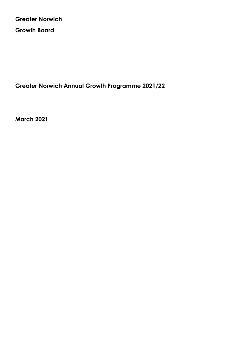 Greater Norwich Growth Programme 17