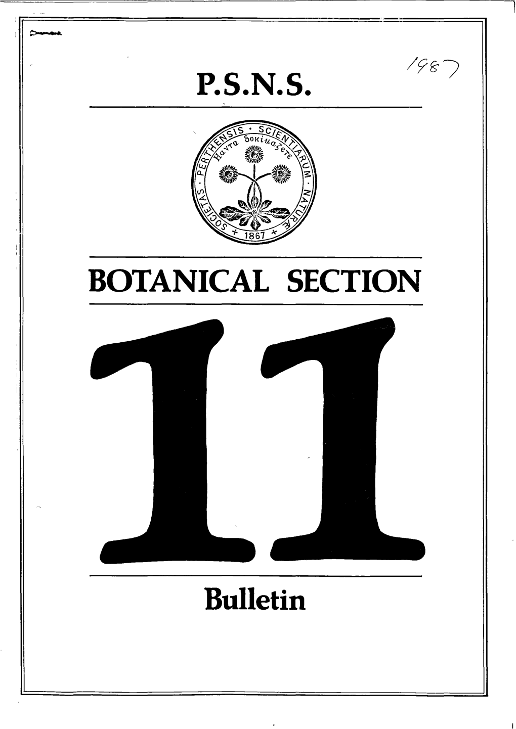 Botanical Section