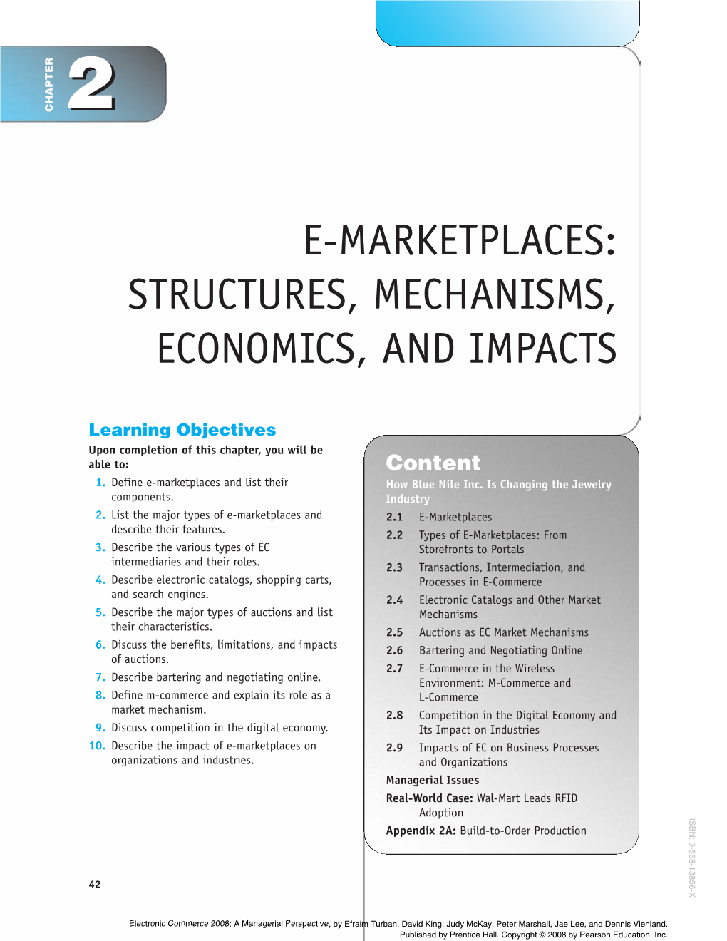 E-Marketplaces: Structures, Mechanisms, Economics, and Impacts