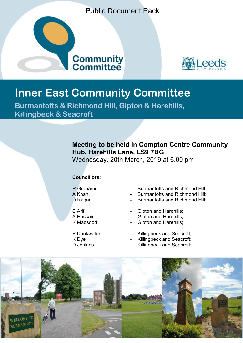 (Public Pack)Agenda Document for Inner East Community Committee