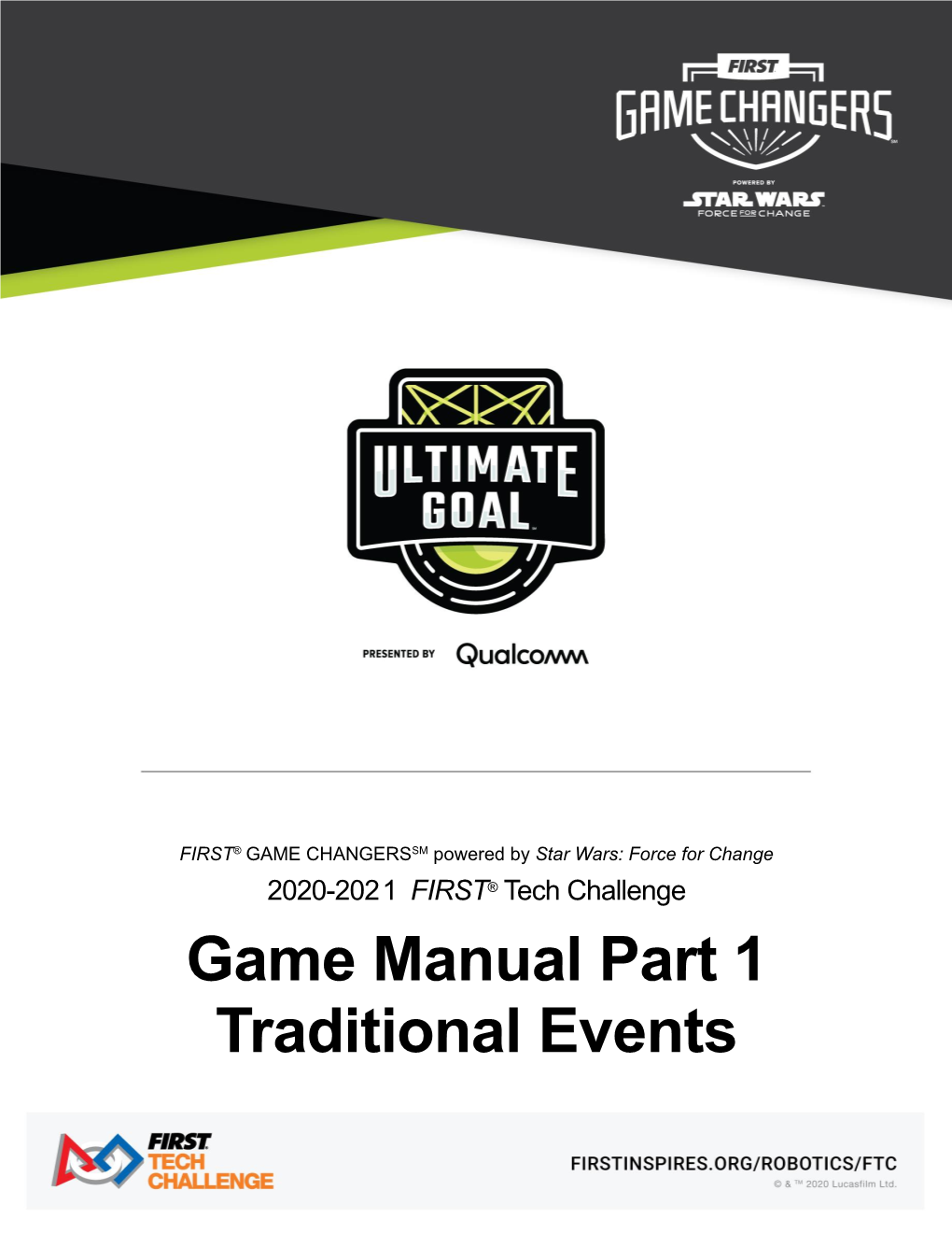 Game Manual Part 1 Traditional Events