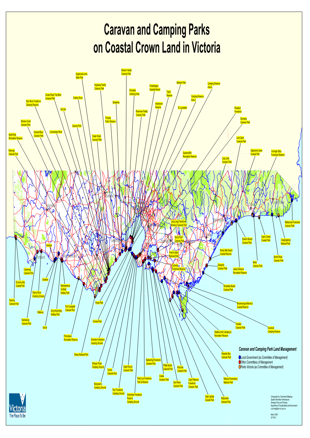 Caravan and Camping Parks on Coastal Crown Land in Victoria