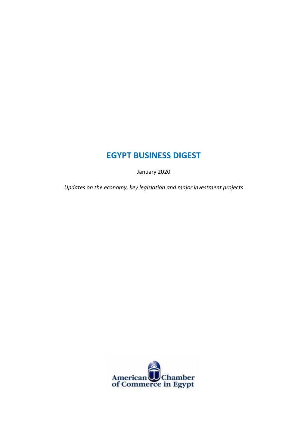 Egypt Business Digest