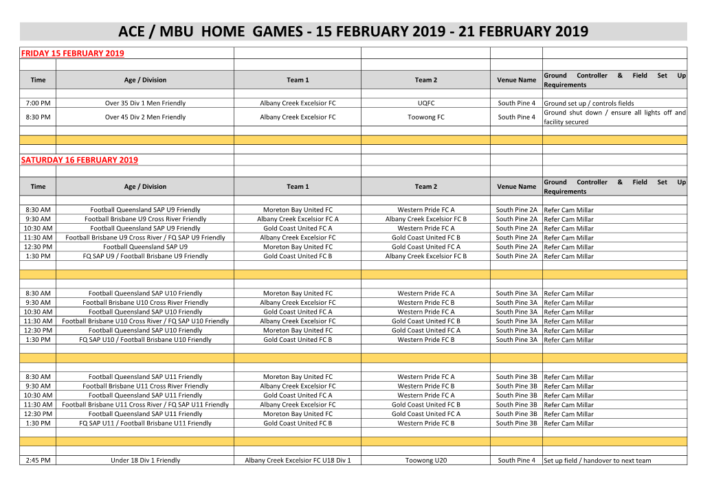 2018 Weekly Fixture Advices.Xlsx