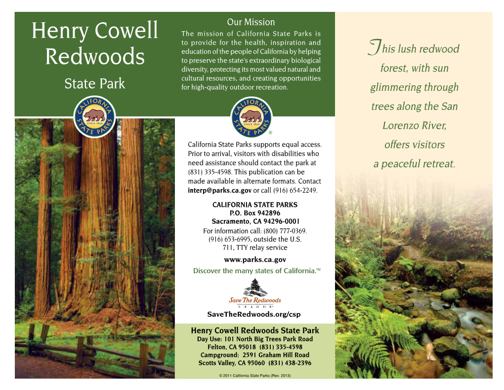 Henry Cowell Redwoods