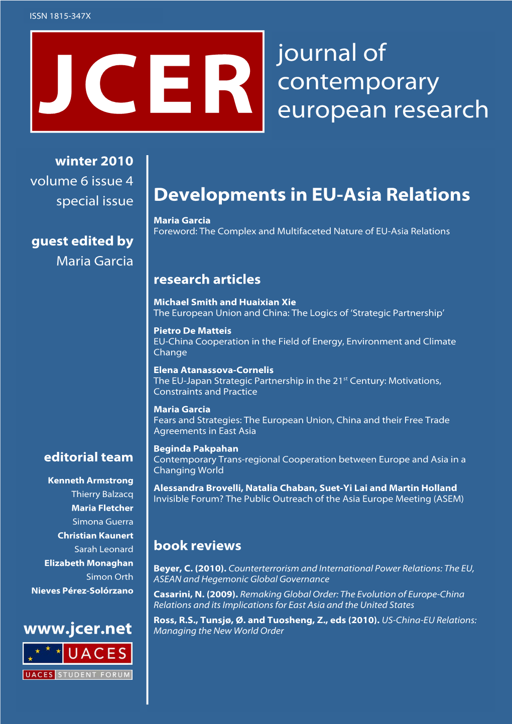 Journal of Contemporary European Research