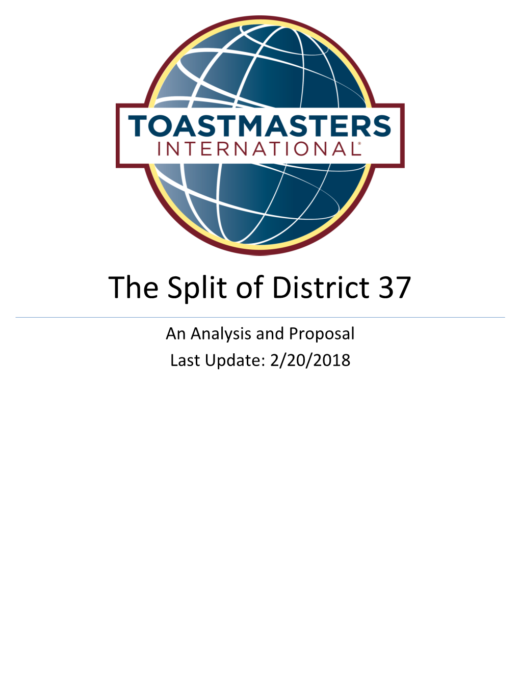 The Split of District 37