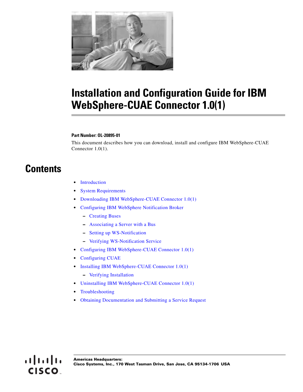 Installation and Configuration Guide for IBM Websphere-CUAE Connector 1.0(1)