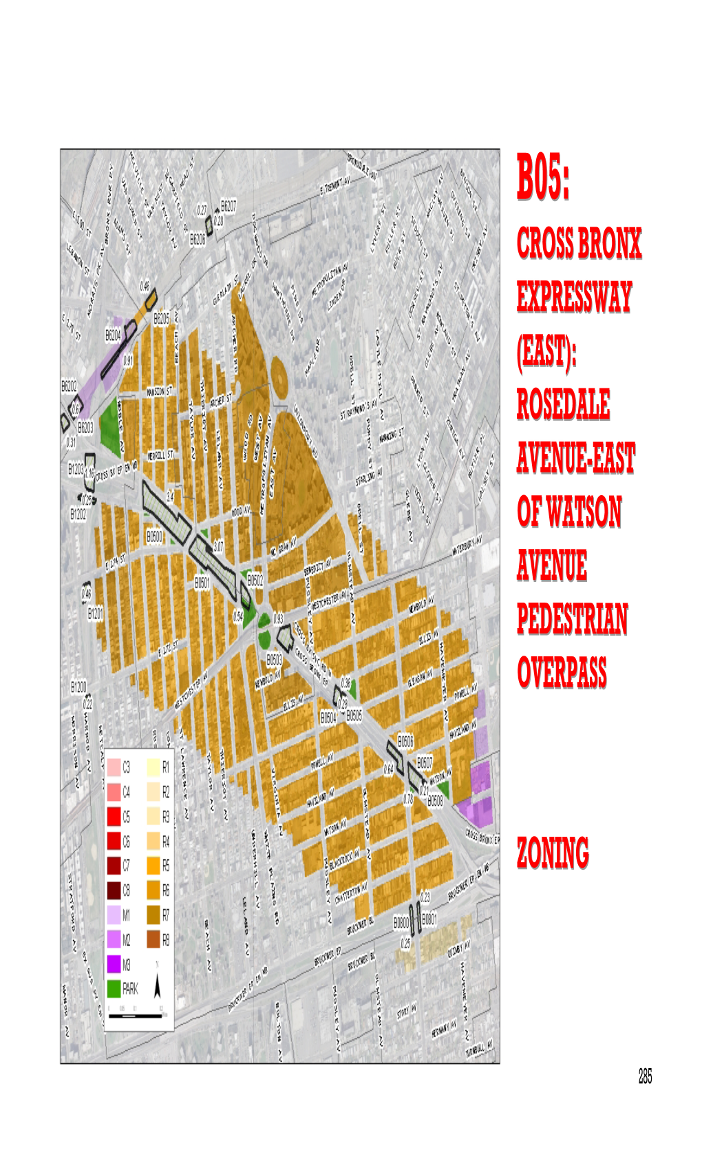 Inventory of Decking Opportunities Over Transportation Properties