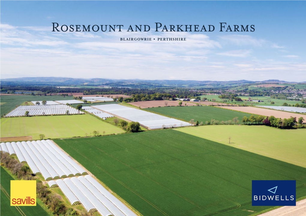 Rosemount and Parkhead Farms Blairgowrie • Perthshire