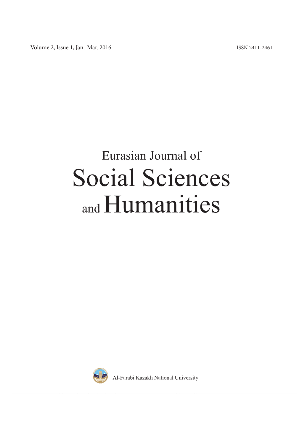 Social Sciences and Humanities