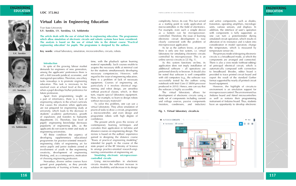 117 116 Virtual Labs in Engineering Education