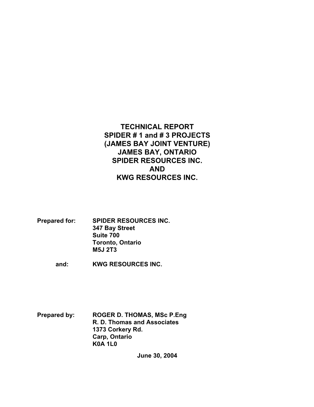 F:\SPQ\Attawapiskat\Technical Report 2004\Technical Report Text 02.Wpd