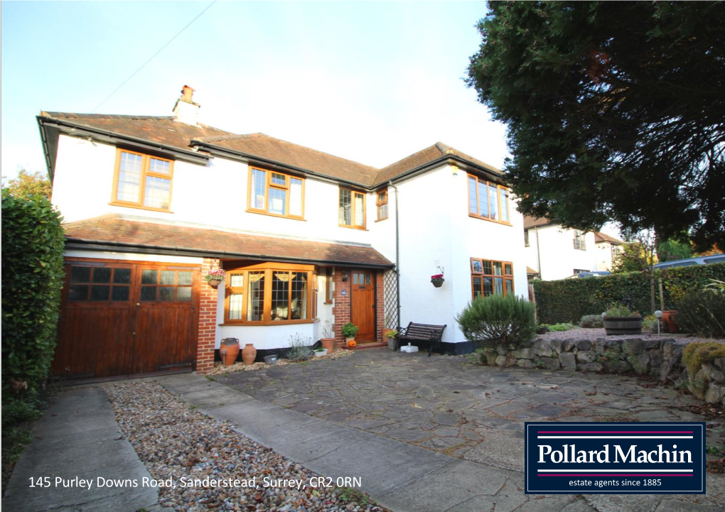 145 Purley Downs Road, Sanderstead, Surrey, CR2 0RN