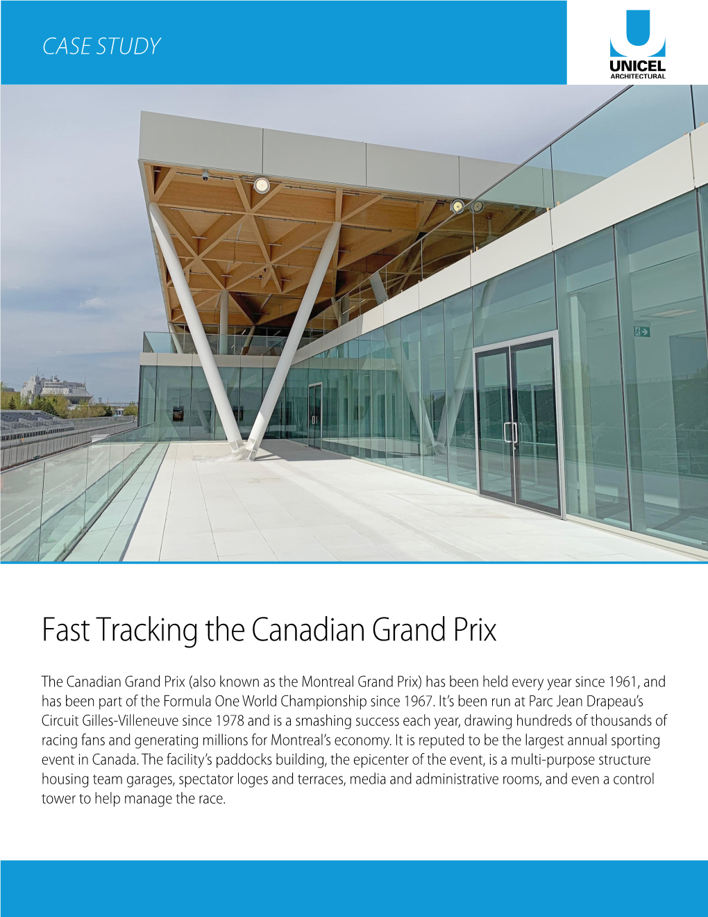 Fast Tracking the Canadian Grand Prix