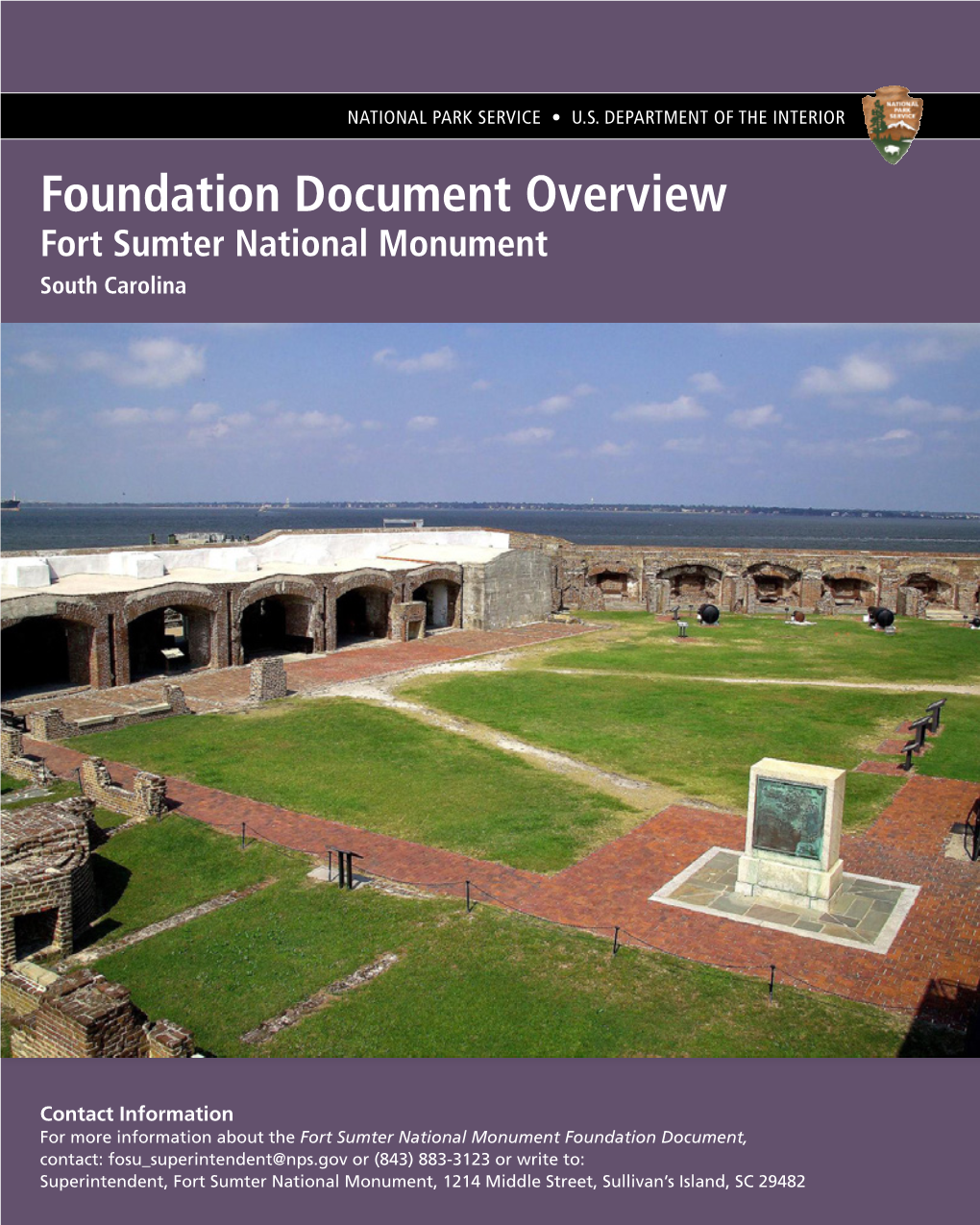 Fort Sumter National Monument Foundation Document Overview