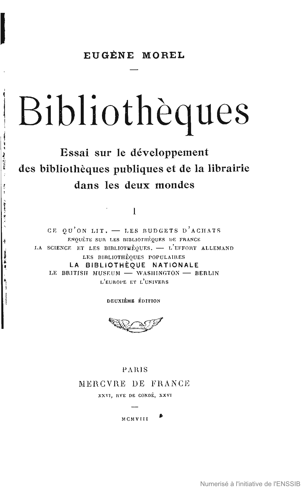 Bibliothèques