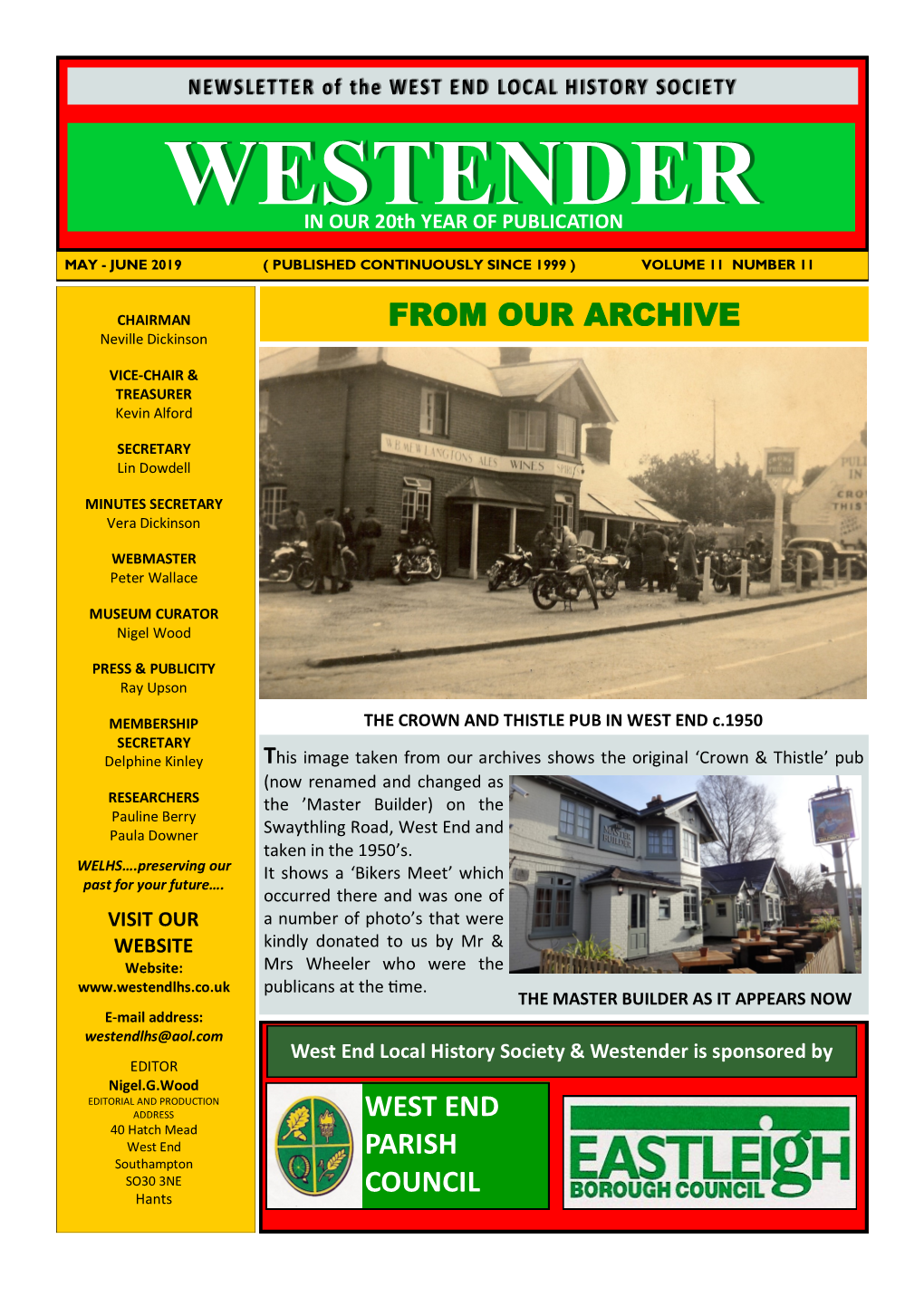 WESTENDER MAY -JUNE 2019.Pdf