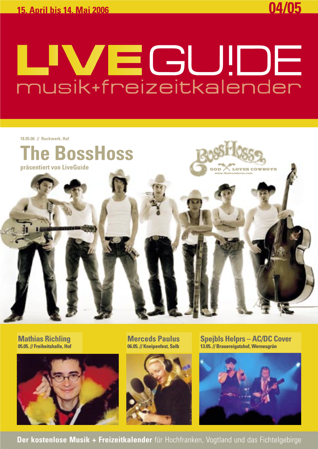 The Bosshoss Präsentiert Von Liveguide