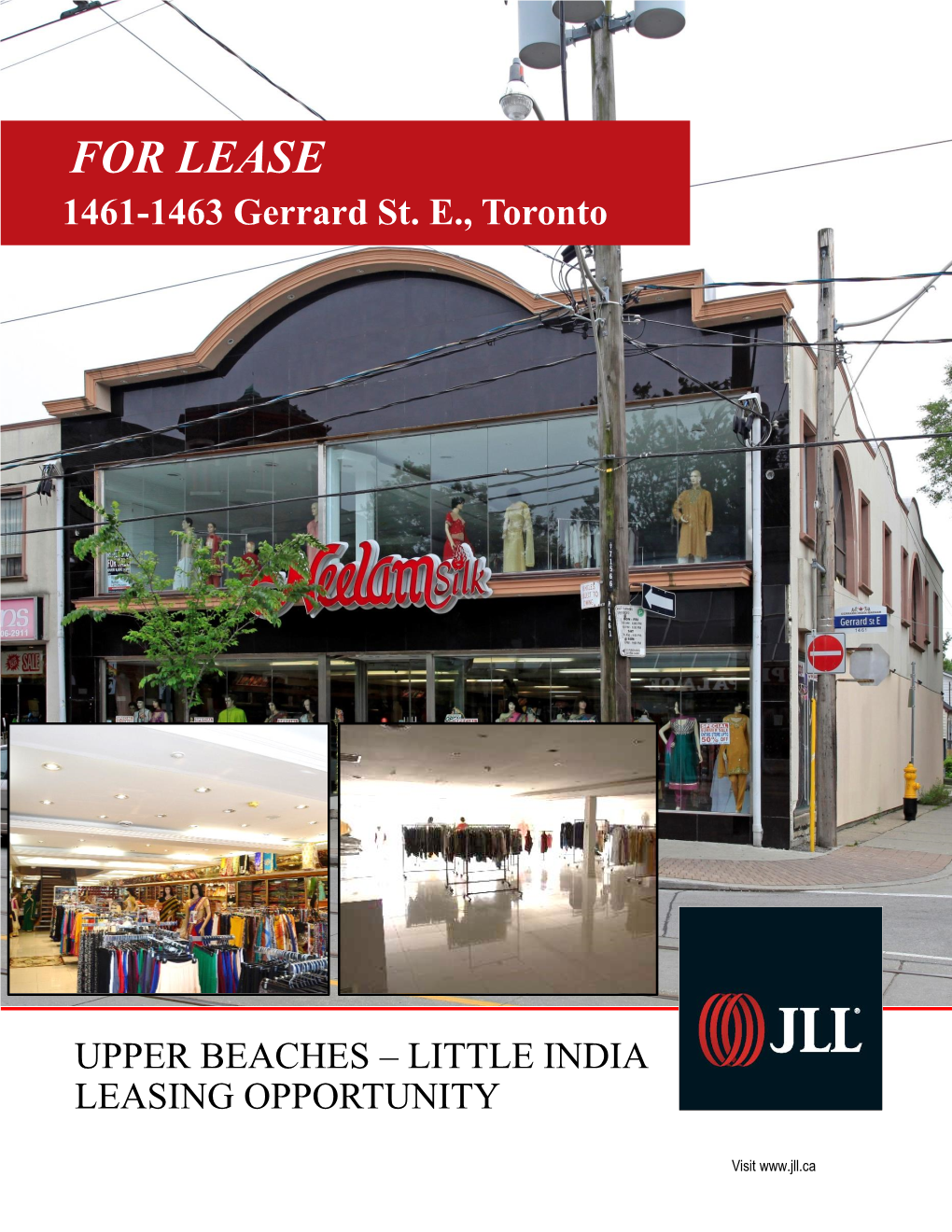 FOR LEASE 1461-1463 Gerrard St