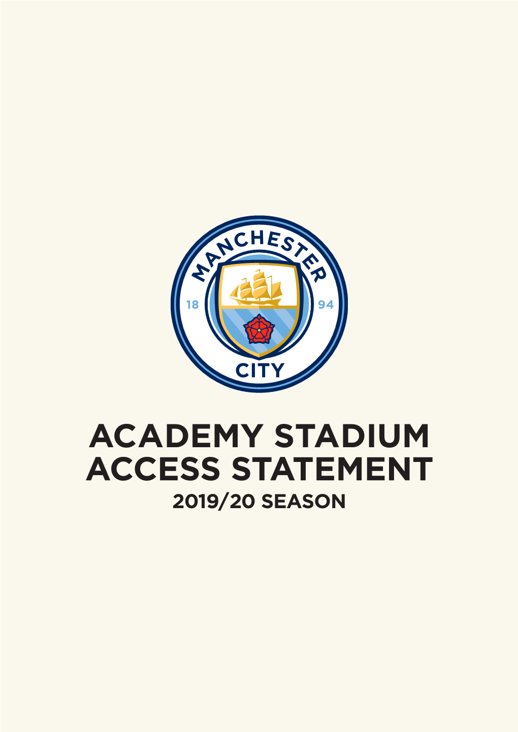 Academy Stadium Access Statement 2019/20 Season Contents