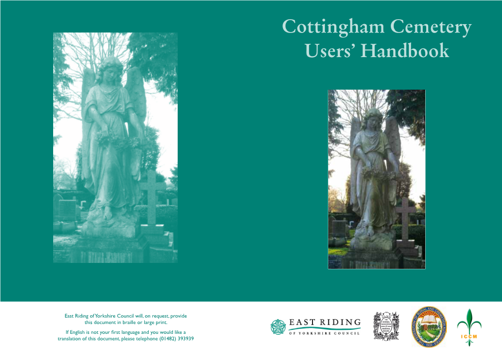 Cottingham Cemetery Handbook