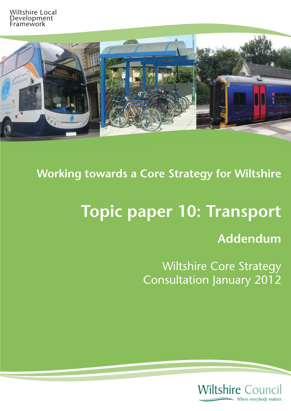 Topic Paper 10: Transport