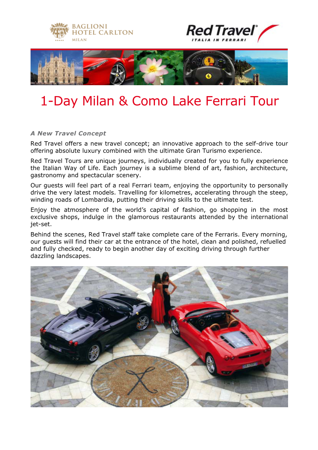 1-Day Milan & Como Lake Ferrari Tour