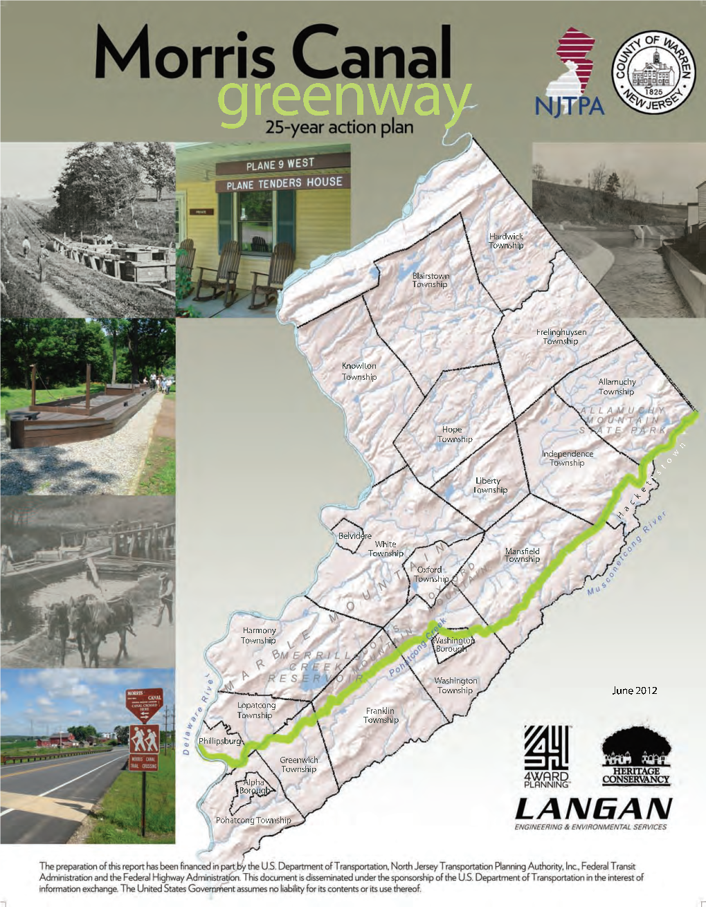 Warren County Morris Canal Greenway 25-Year Action Plan 399 Recommendationsintroduction : Greenway-Wide