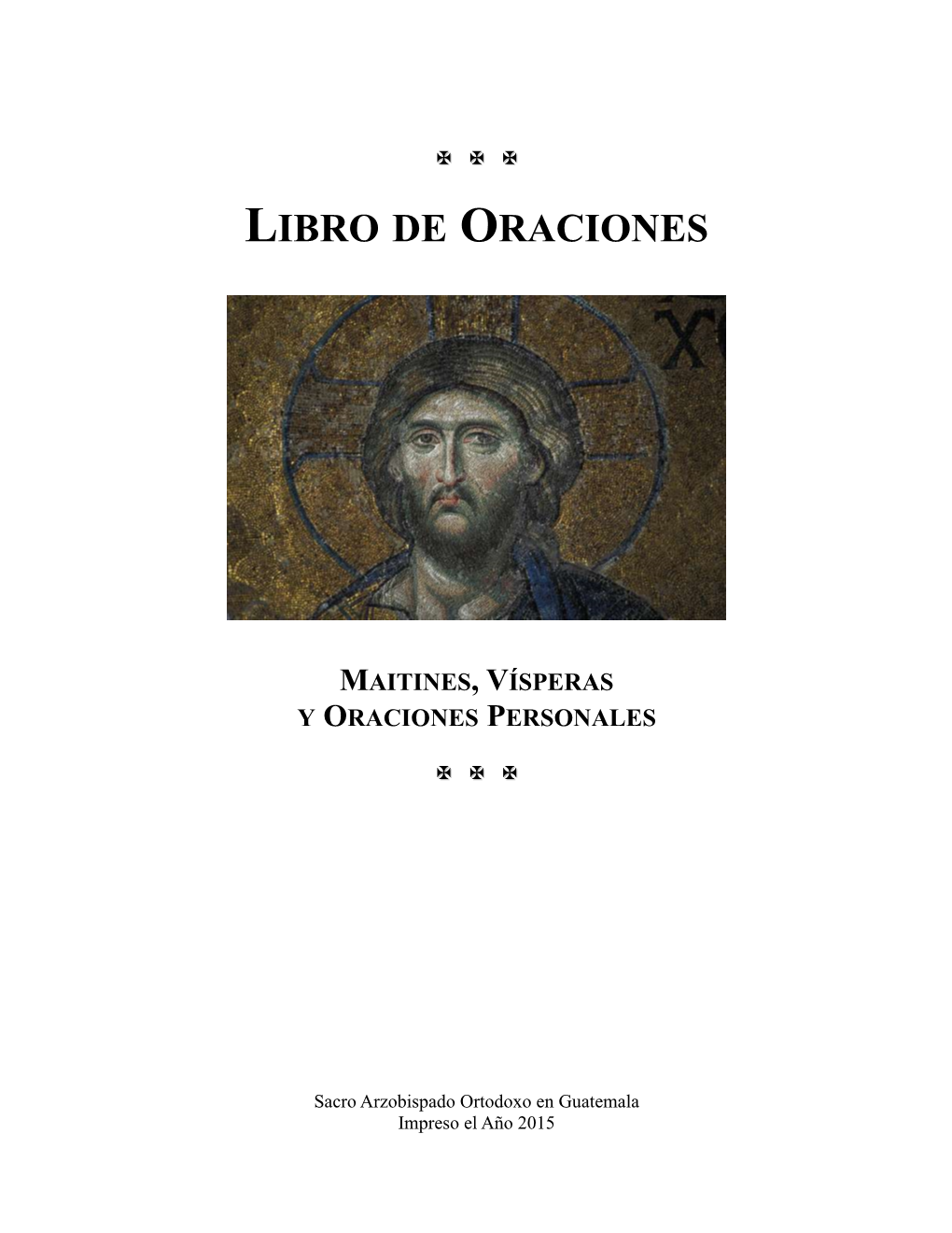 Libro De Oraciones