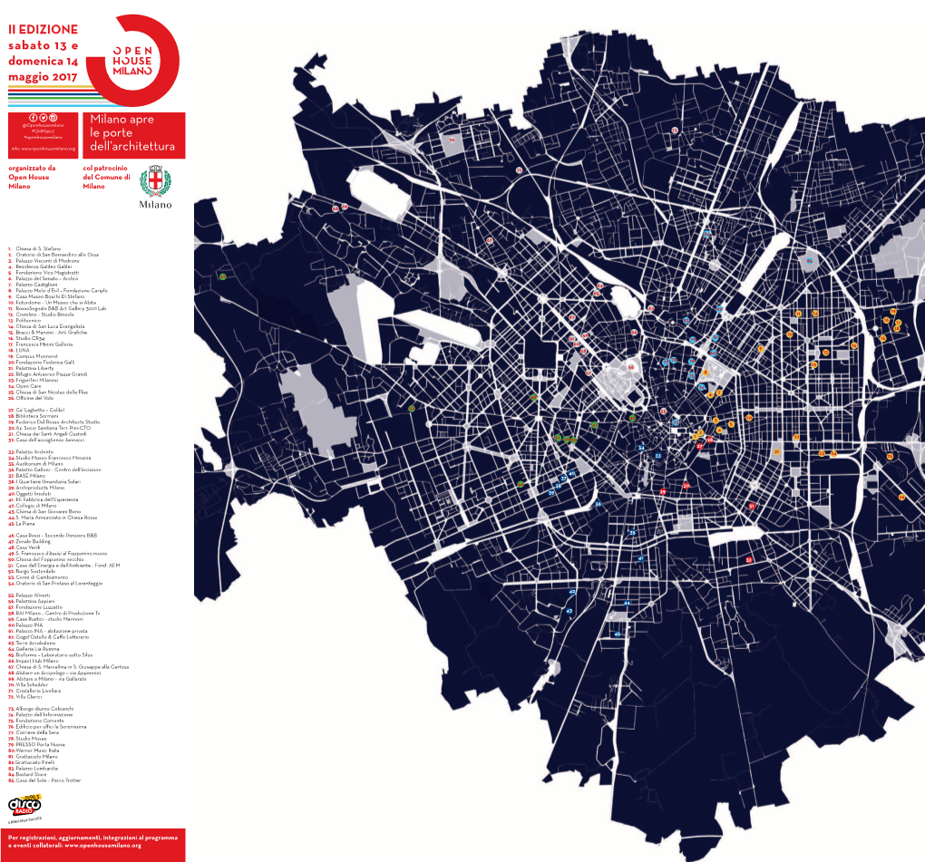 Milano Apre Le Porte Dell'architettura II EDIZIONE Sabato 13 E Domenica